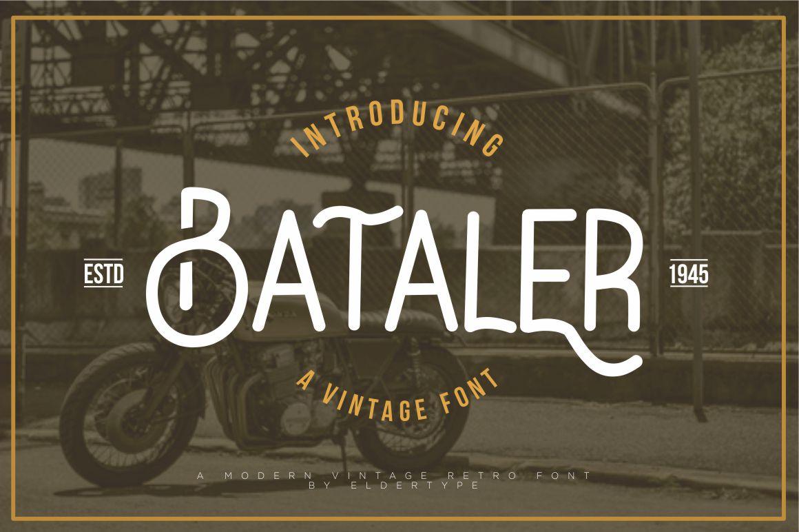 Bataler Font