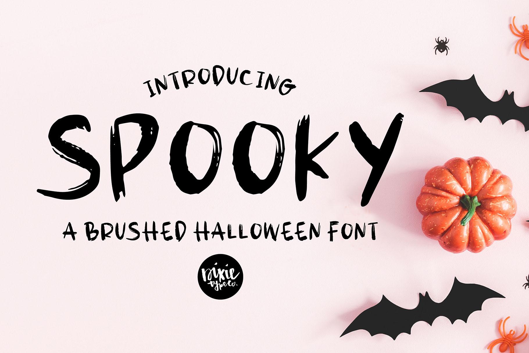 Spooky Font