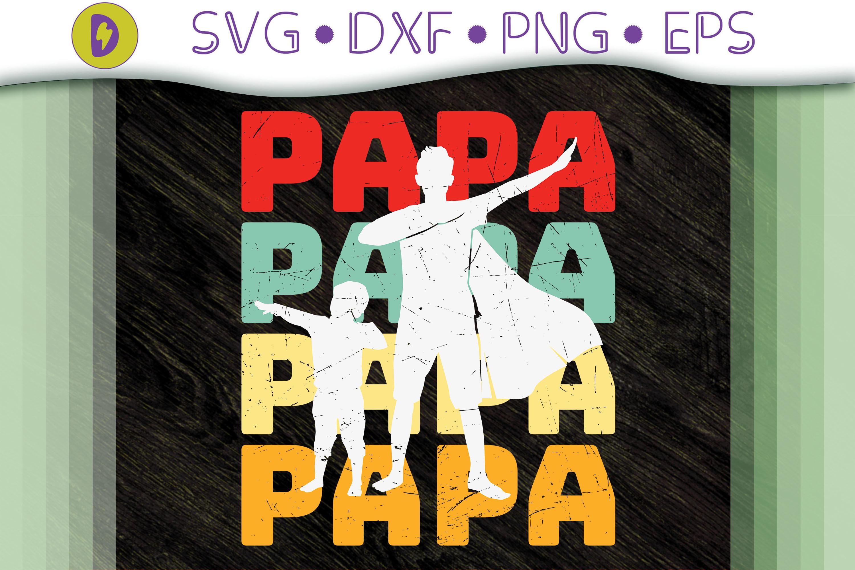 Funny Father's Day Gift Papa Soccer