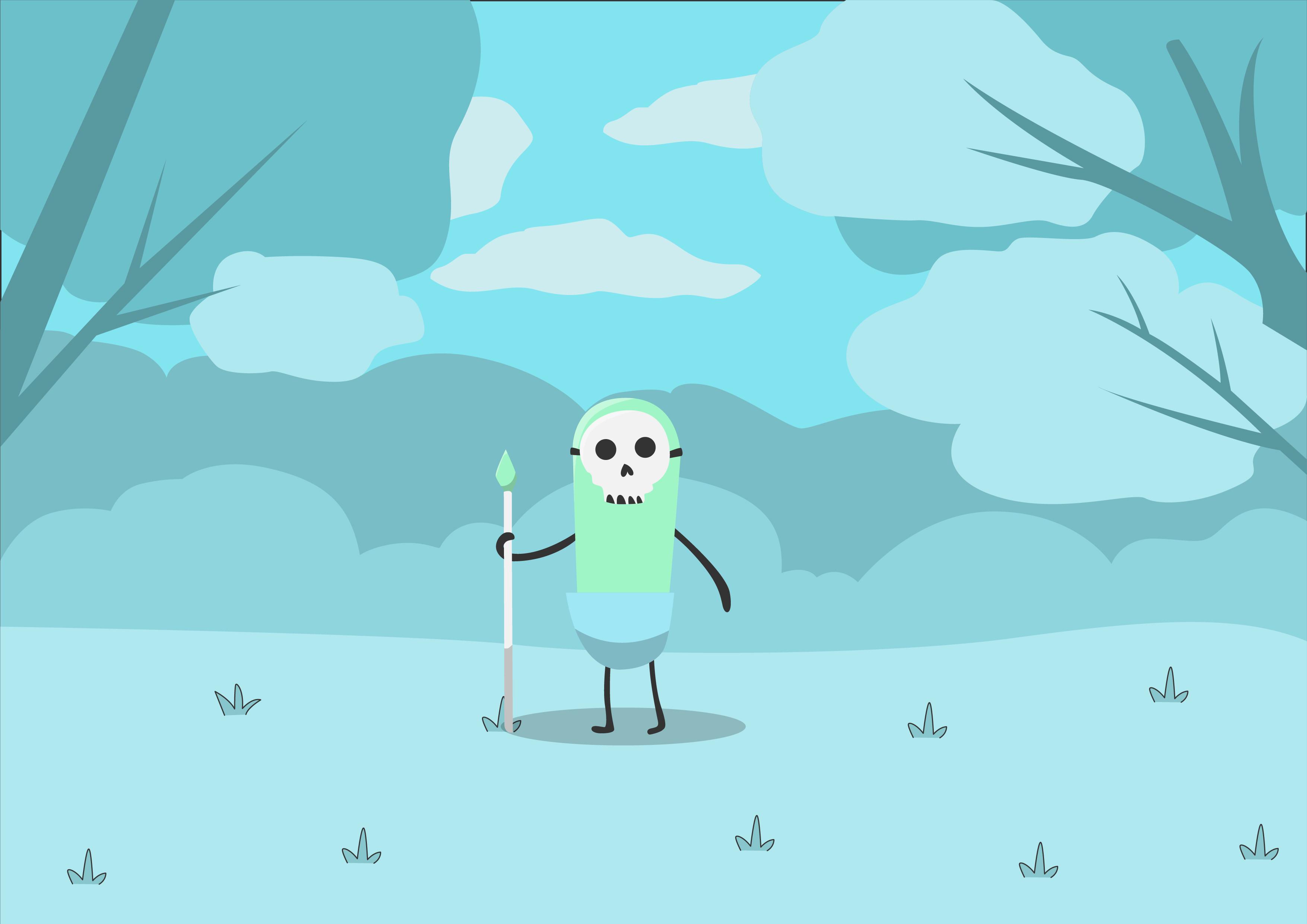 Cute Peanut Dumb Illustration #340