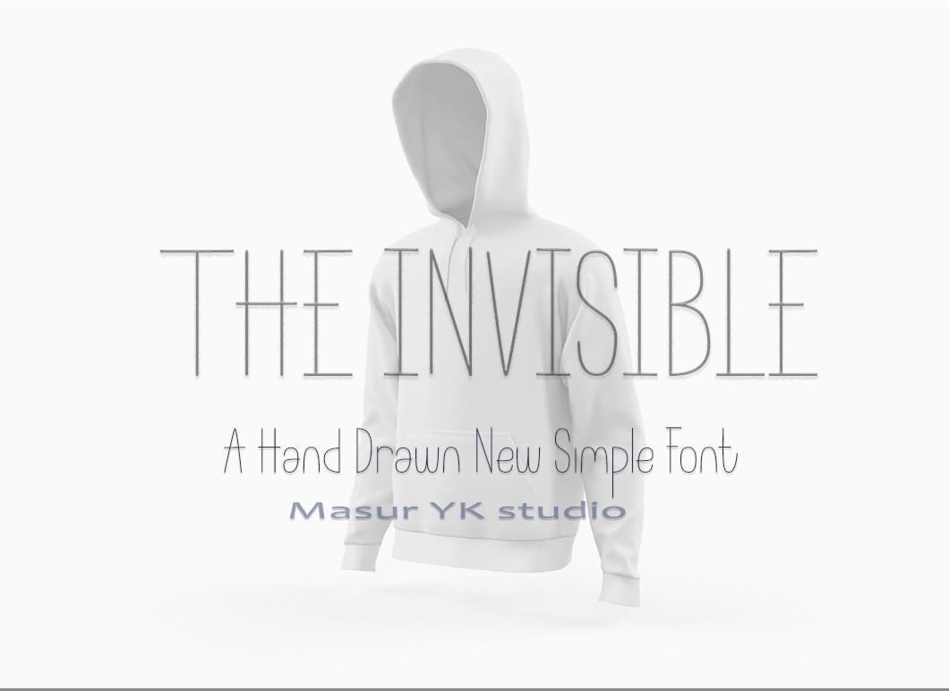The Invisible Font