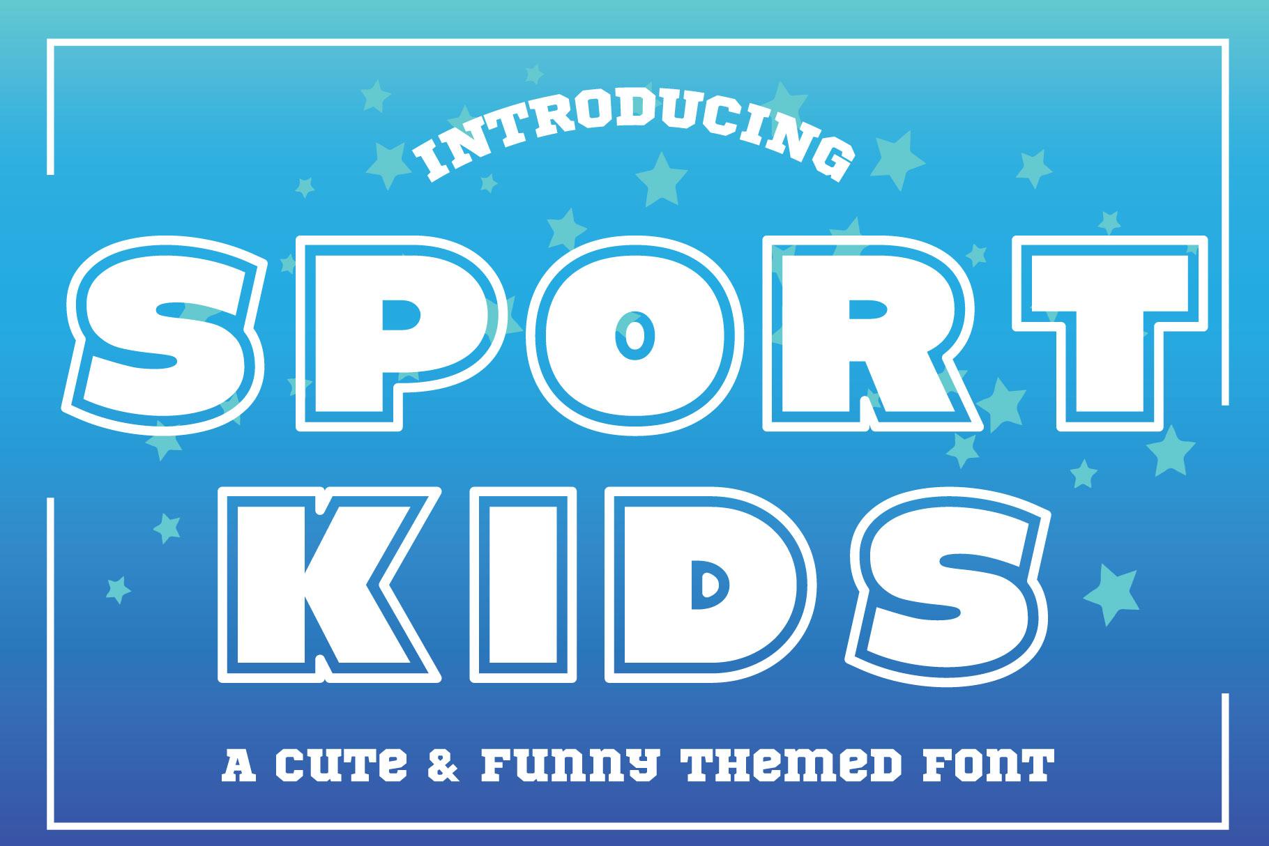 Sport Kids Font
