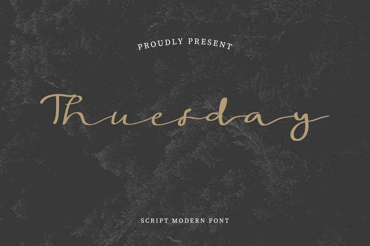 Thuesday Font