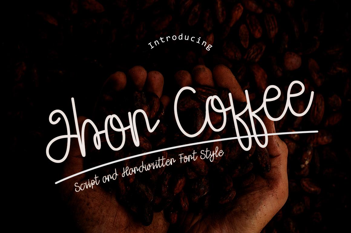 Jhon Coffee Font