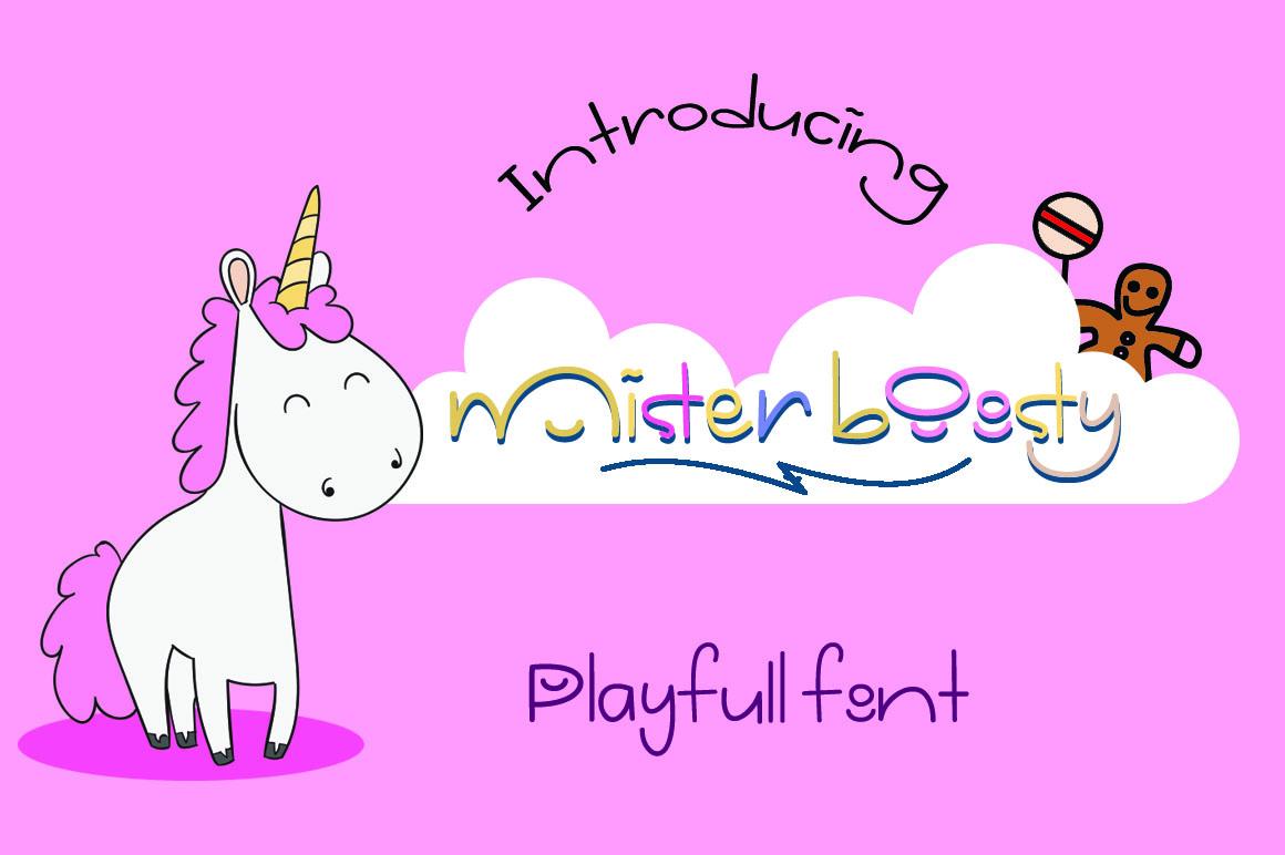Mister Boosty Font