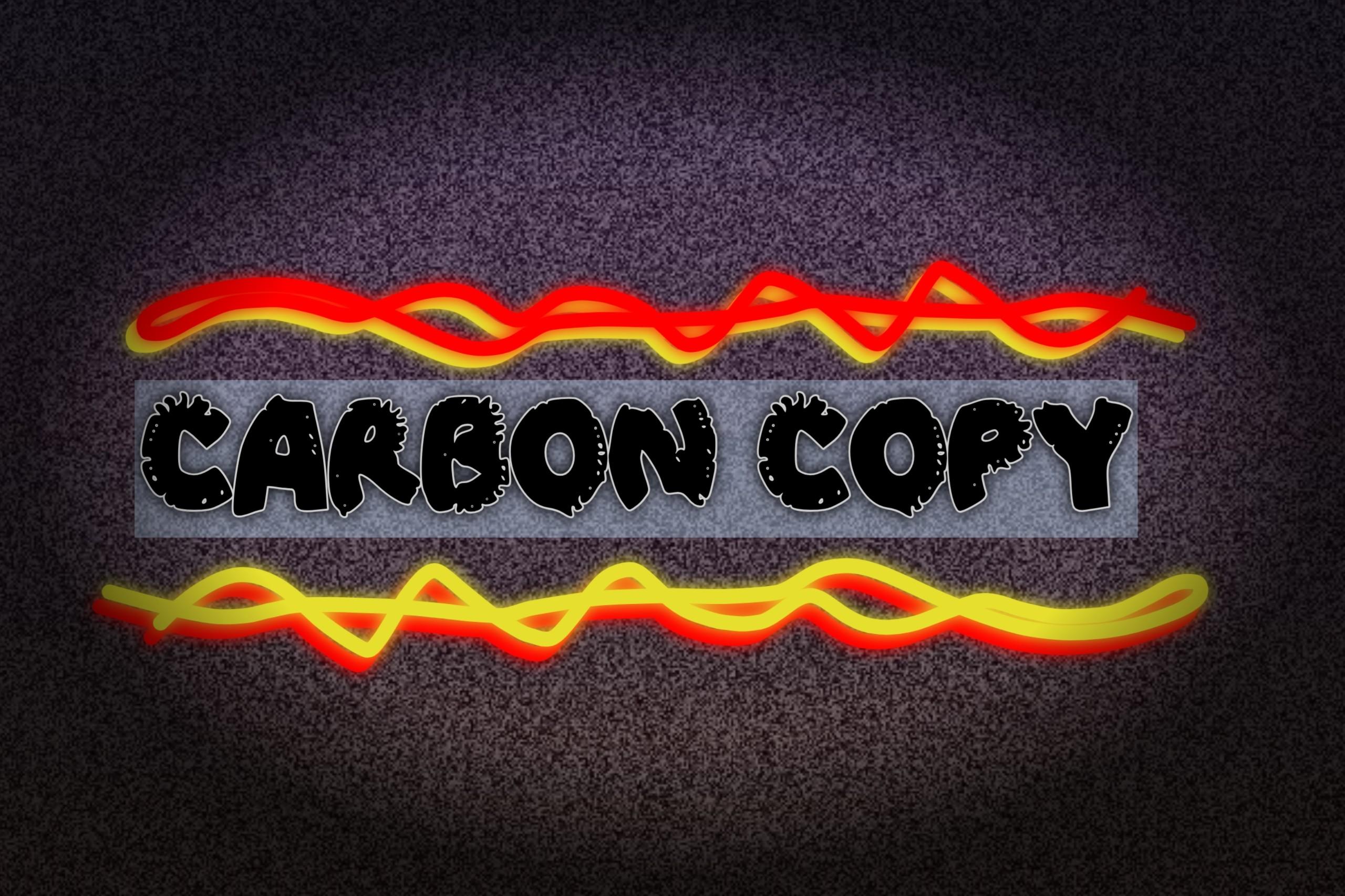 Carbon Copy Font