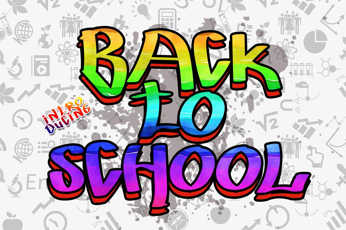 Back to School Font