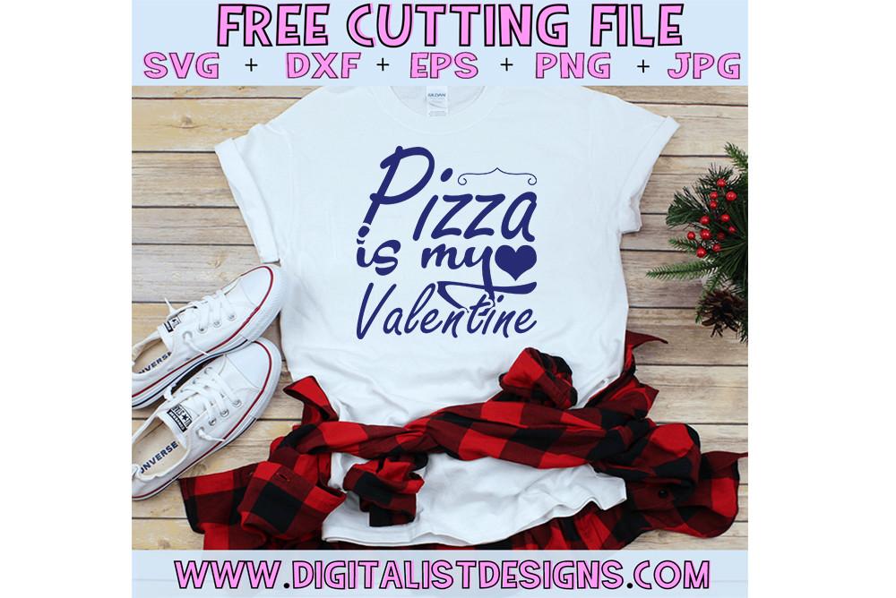Anti Valentine's Day Svg Design, Pizza I