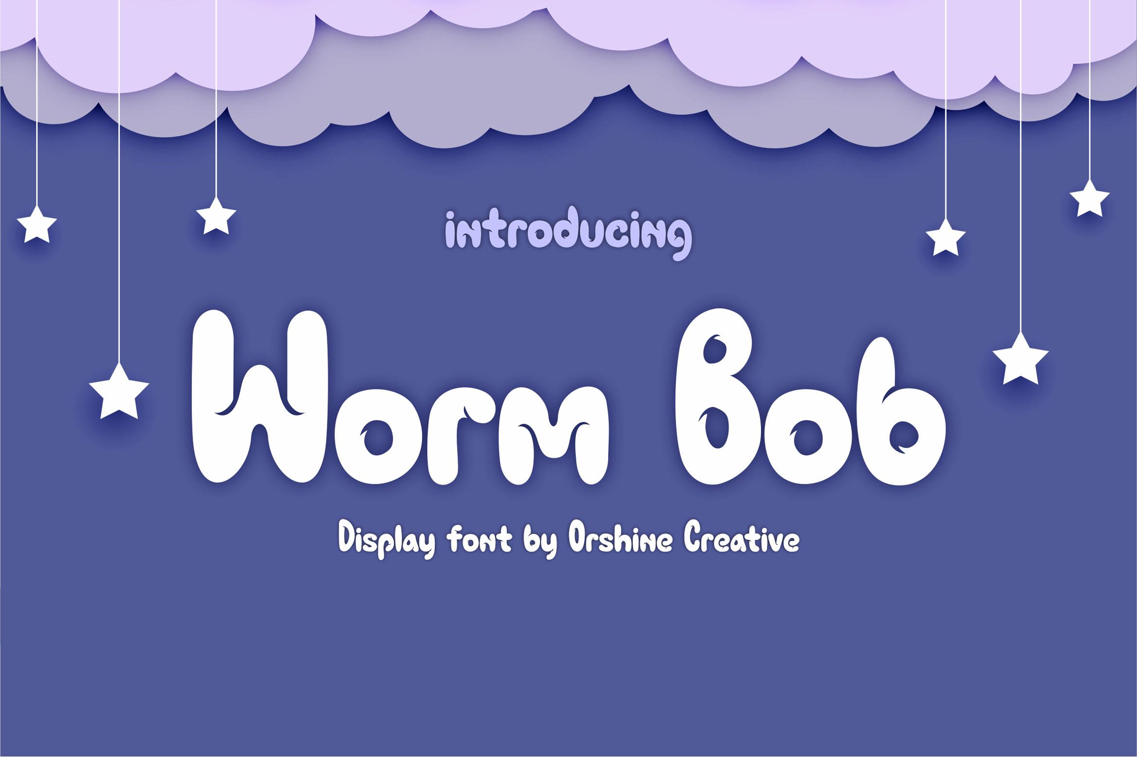 Worm Bob Font