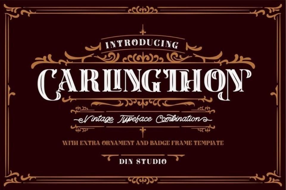 Carlingthon Font