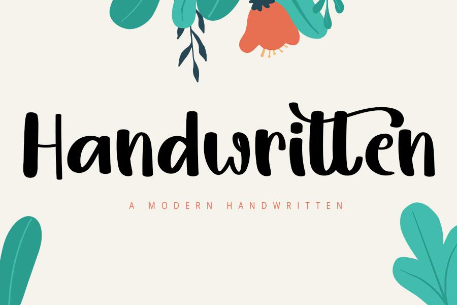 Handwritten Font
