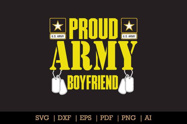 Proud Army Boyfriend