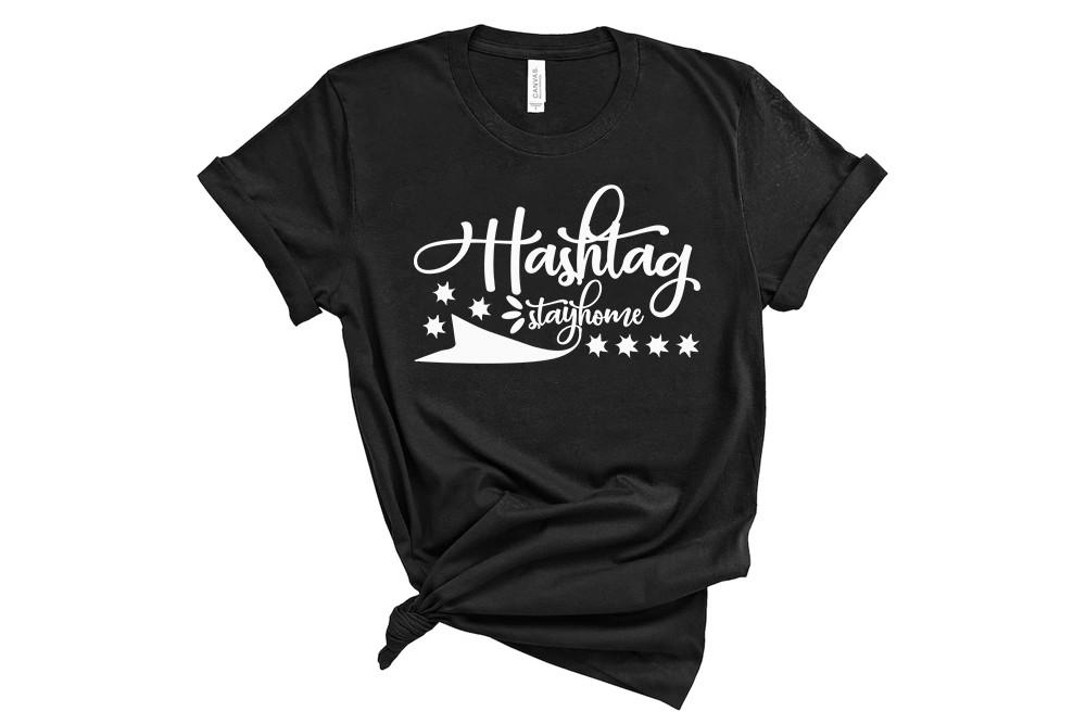 Stay Home Svg Design, Hashtag Stayhome