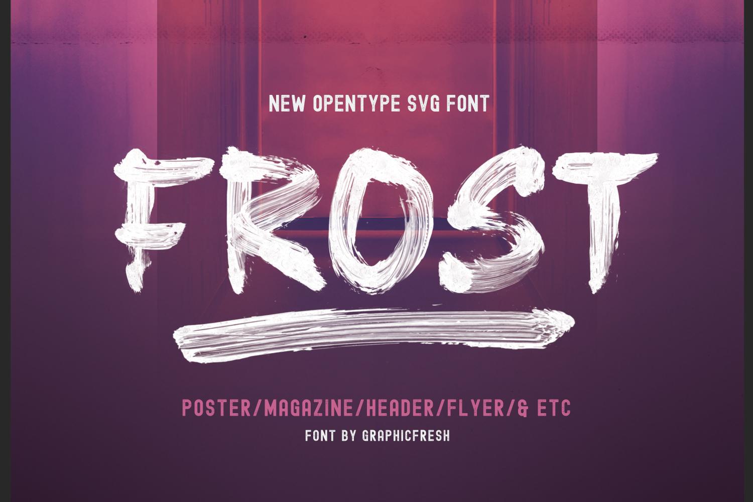 Frost Font