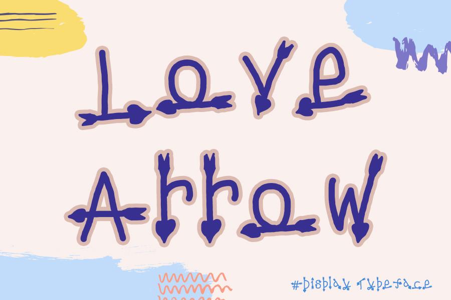 Love Arrow Font