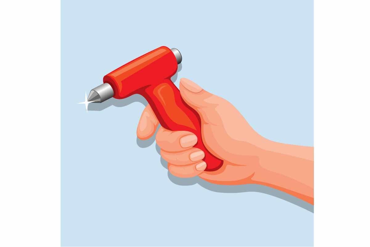 Hammer Glass Breaker, Emergency Tools