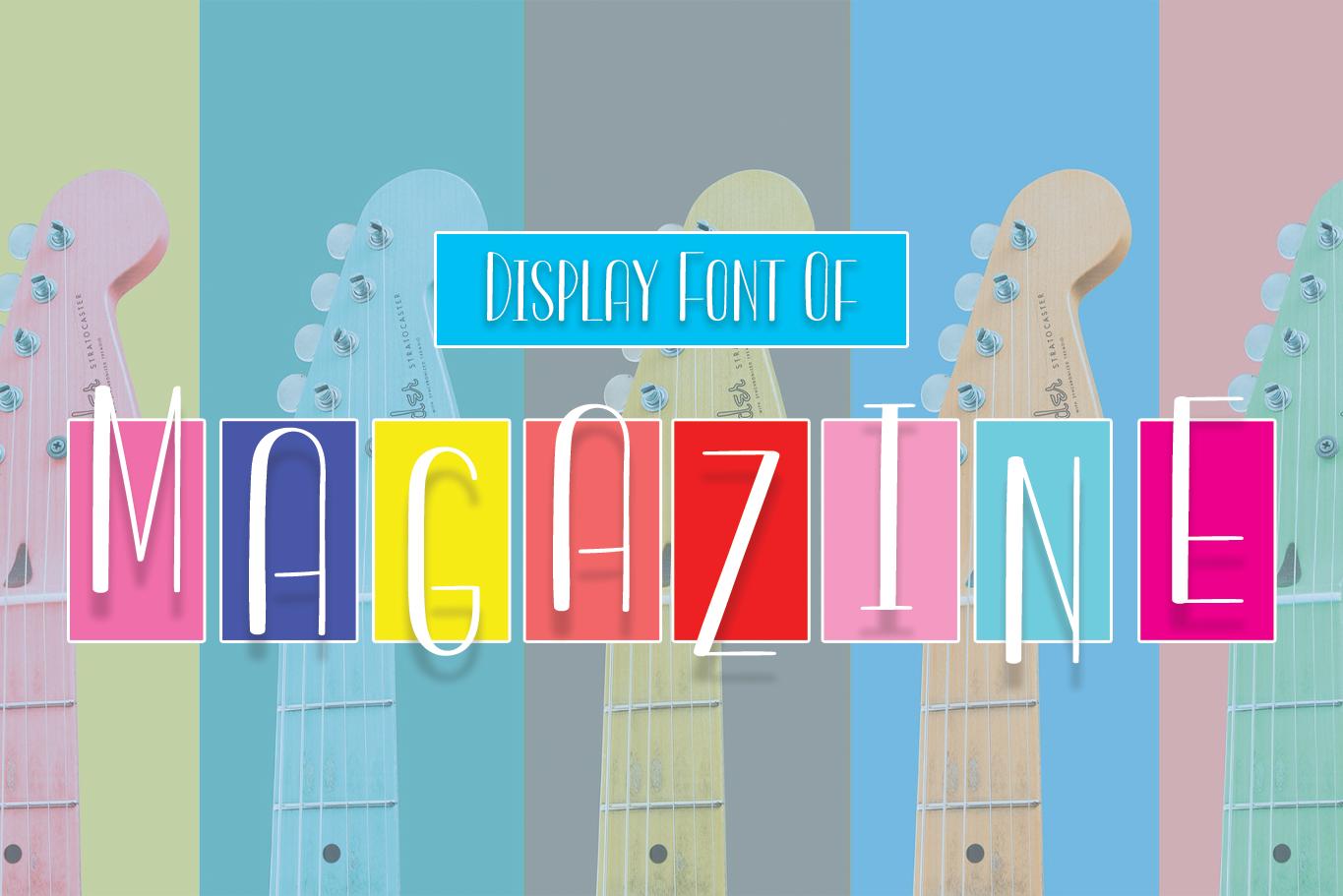 Magazine Font