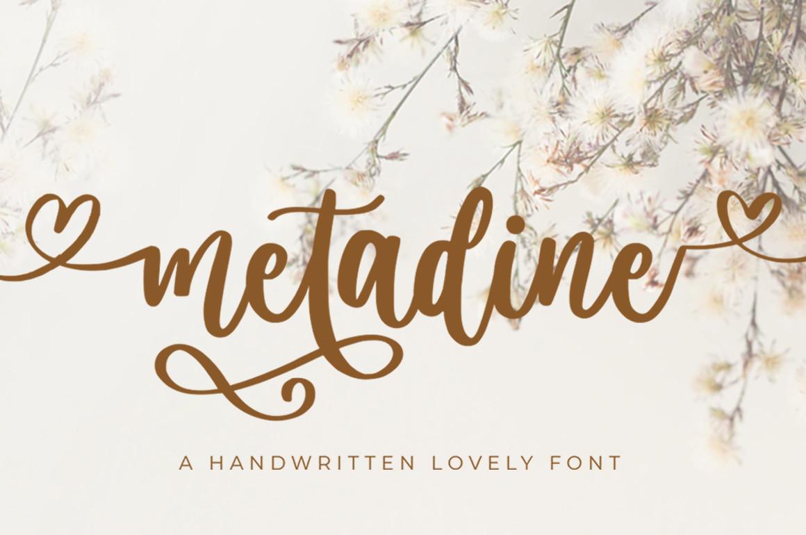 Metadine Font