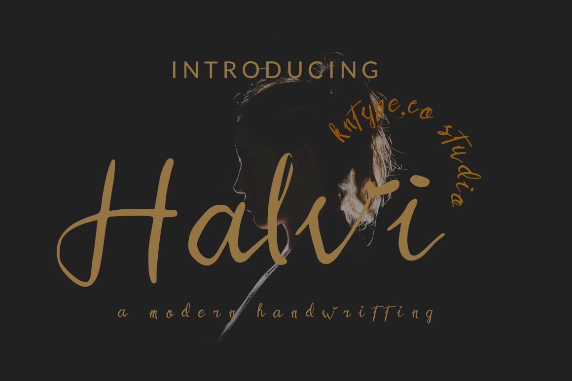 Halvi Font