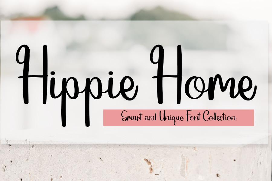 Hippie Home Font