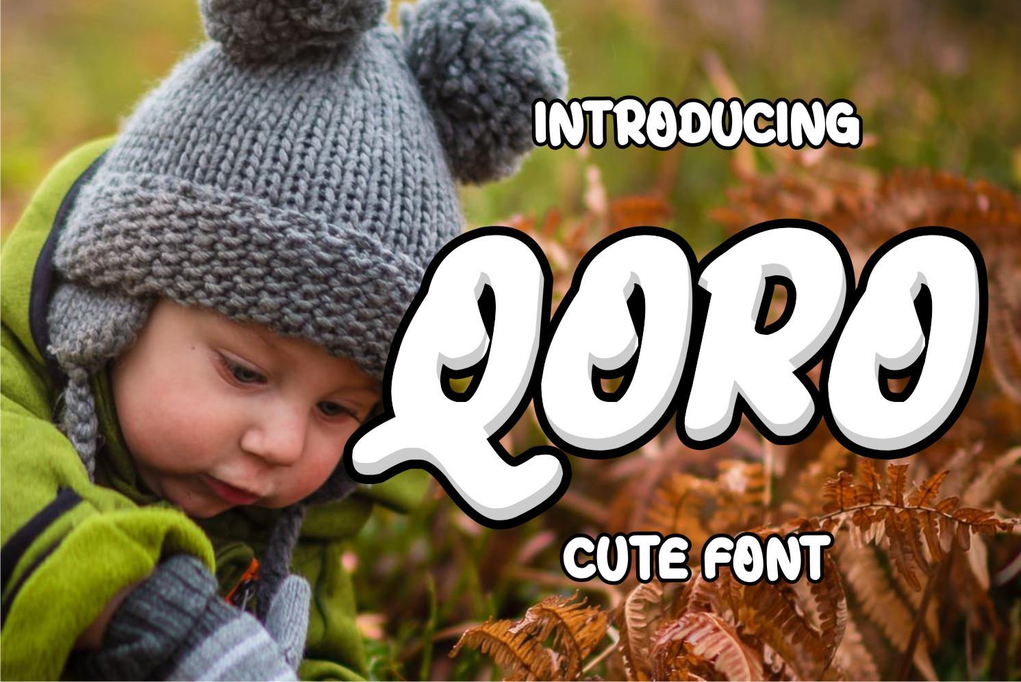 Qoro Font