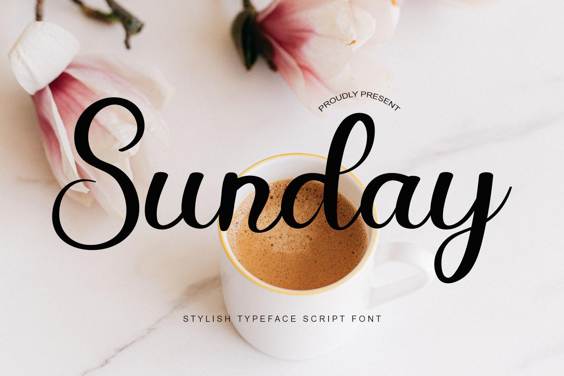 Sunday Font