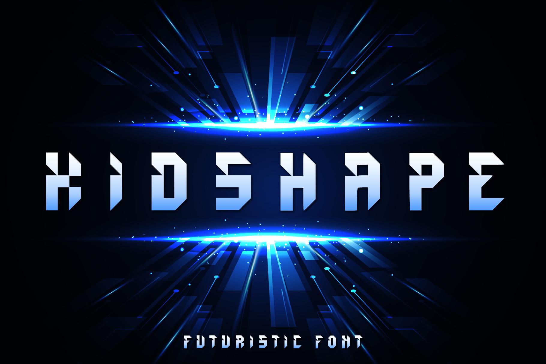 Kids Shape Font