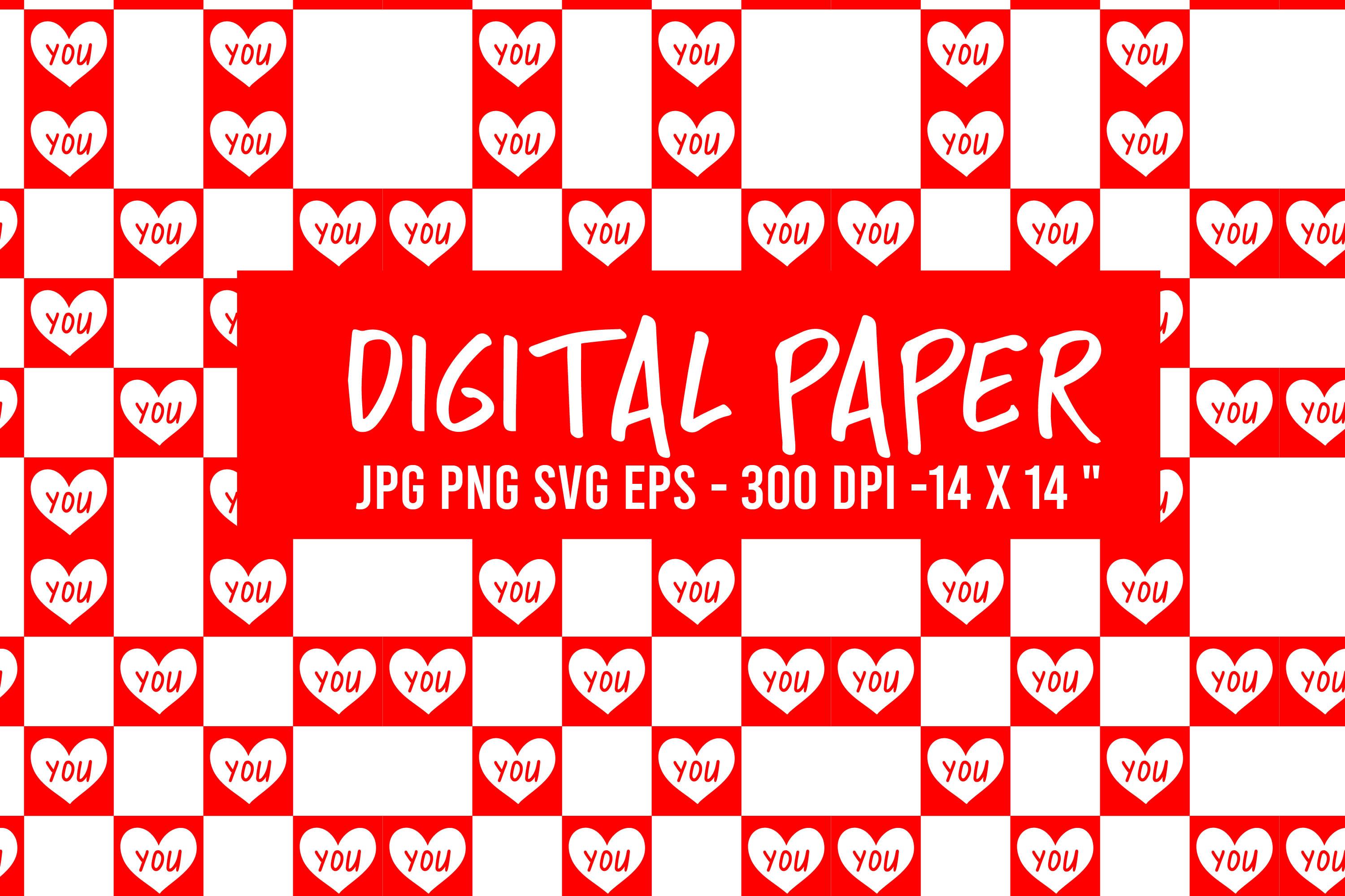 Valentines Day Seamless Background