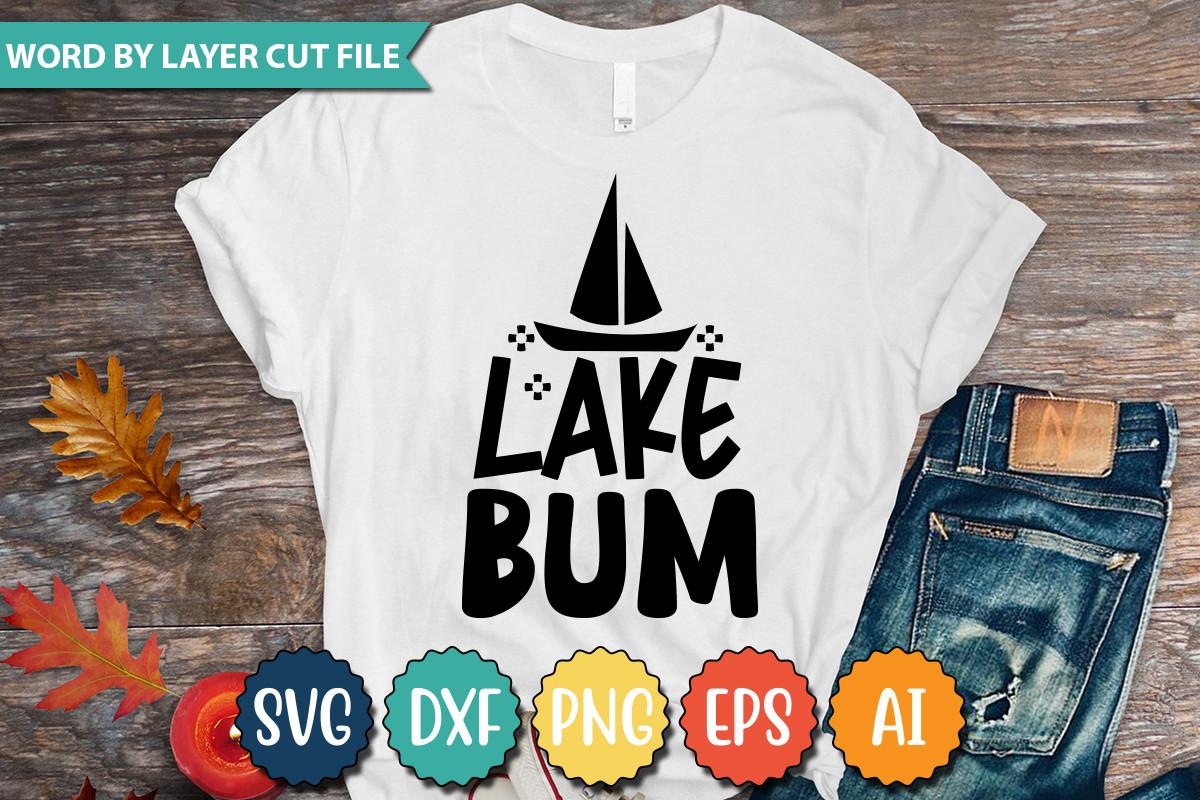 Lake Bum Svg