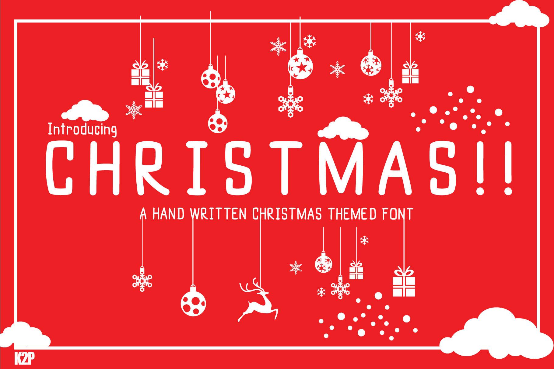 Christmas!! Font