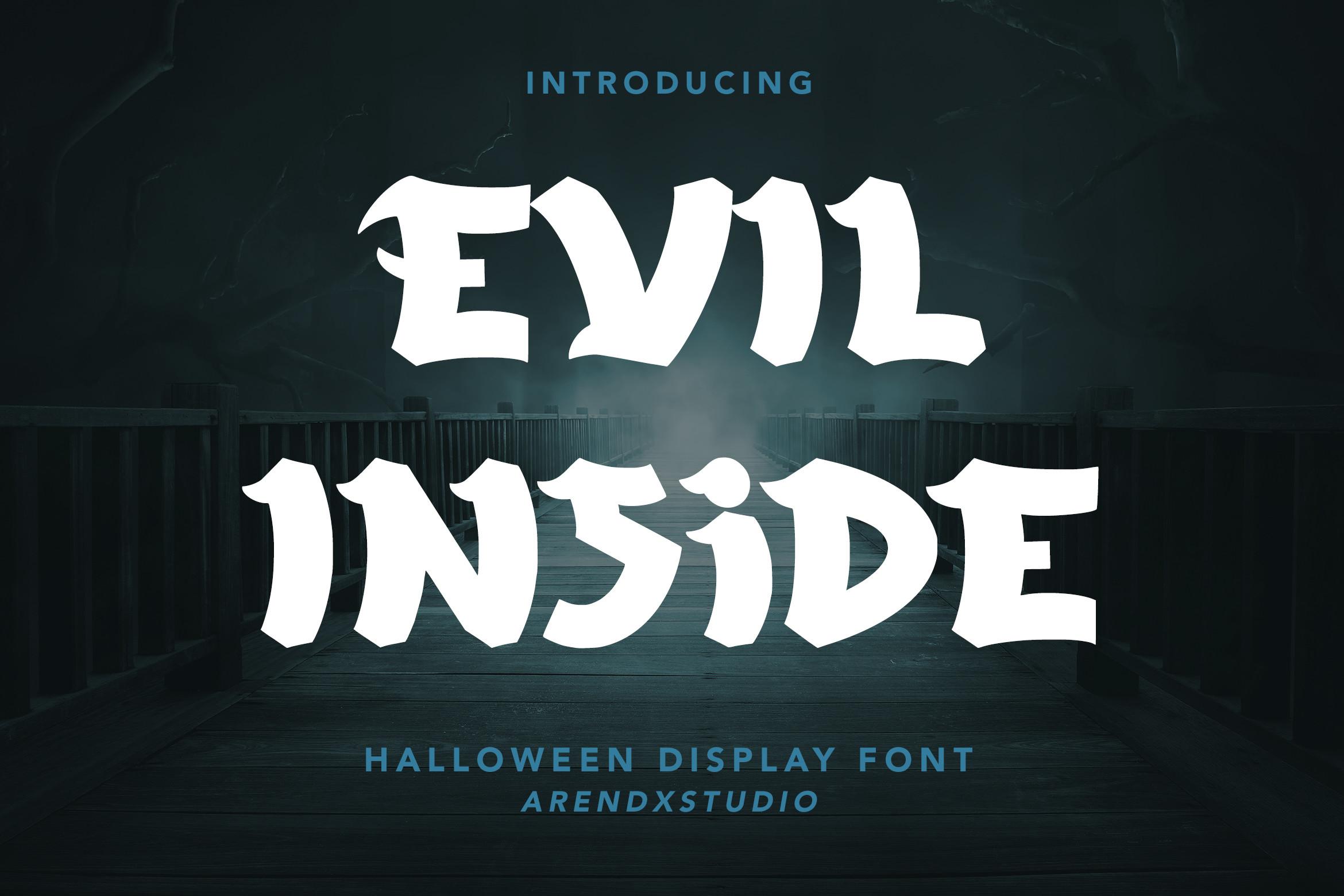 Evil Inside Font