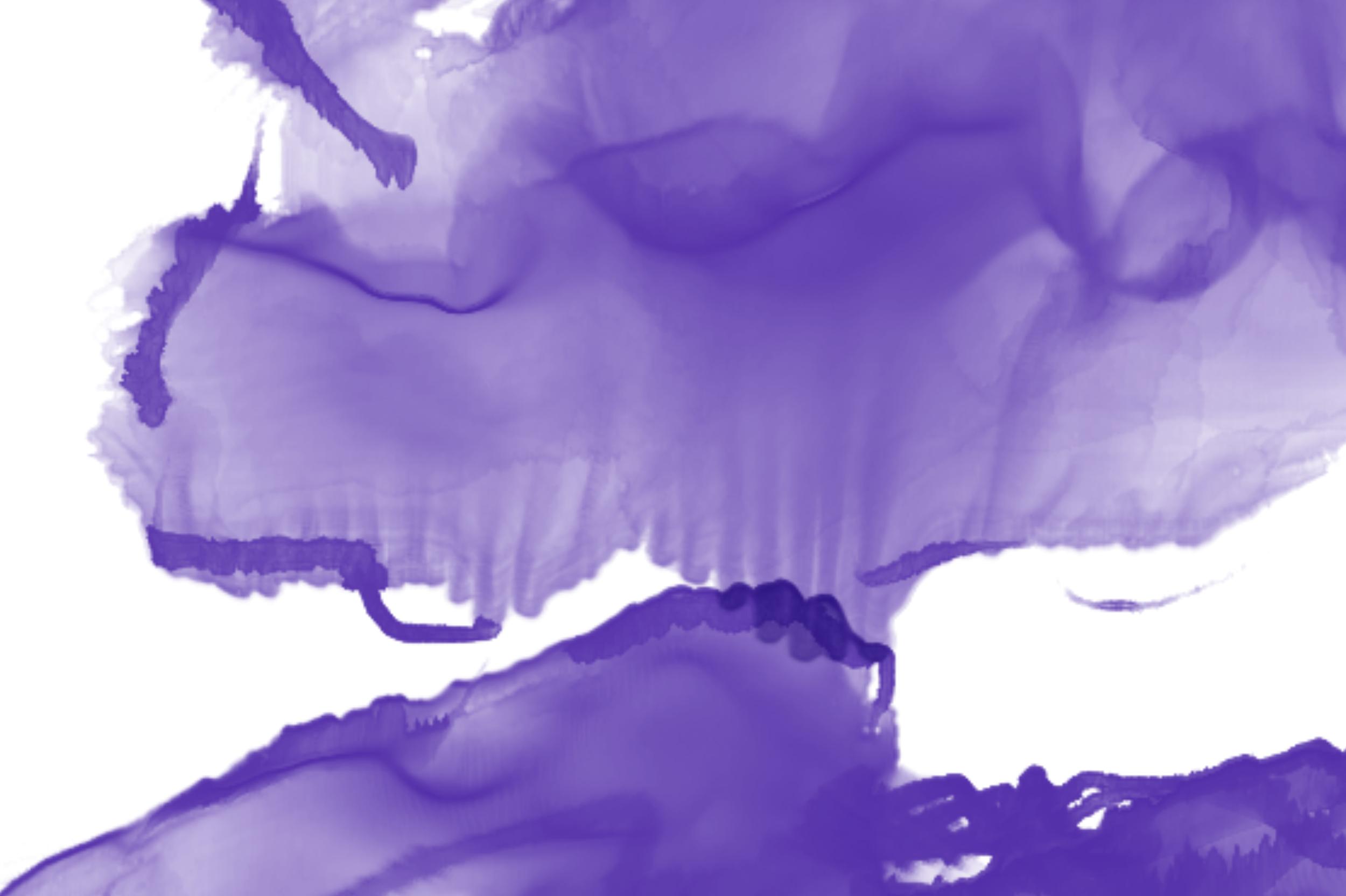 Watercolor Stains Wedding