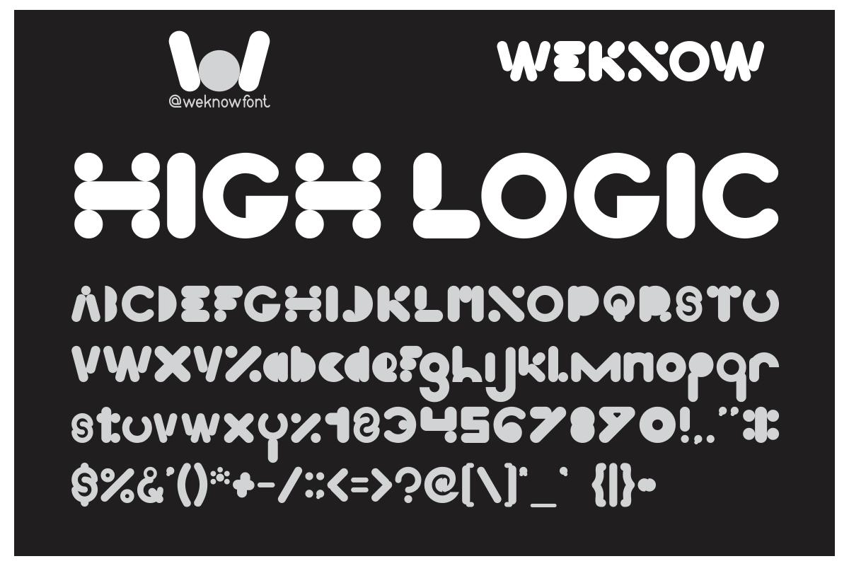 High Logic Font