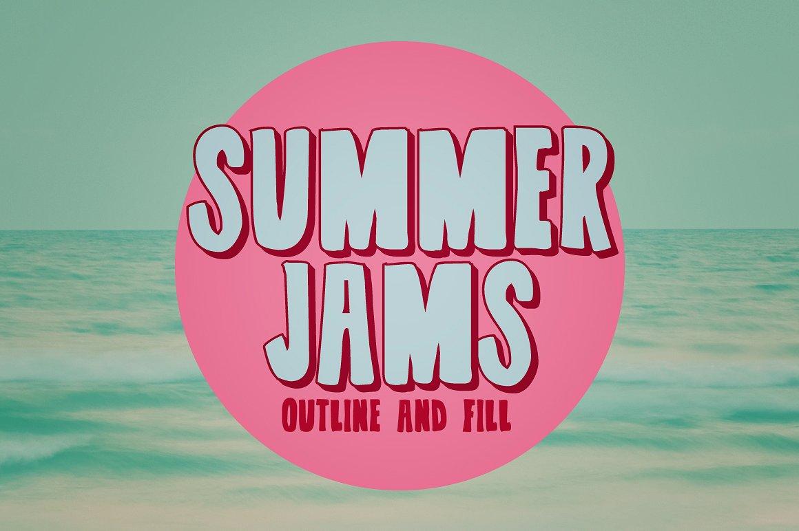 Summer Jams Font