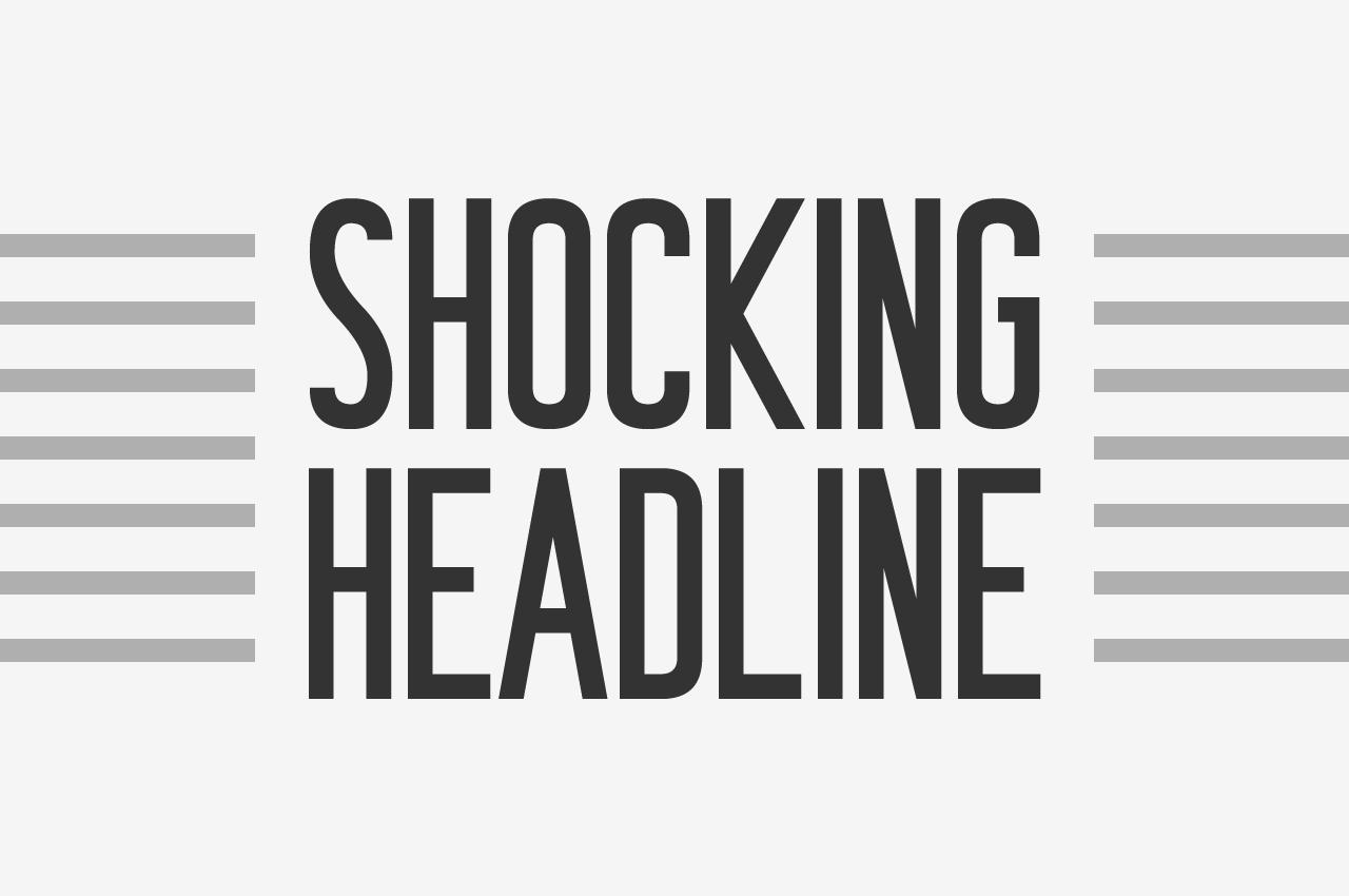Shocking Headline Font