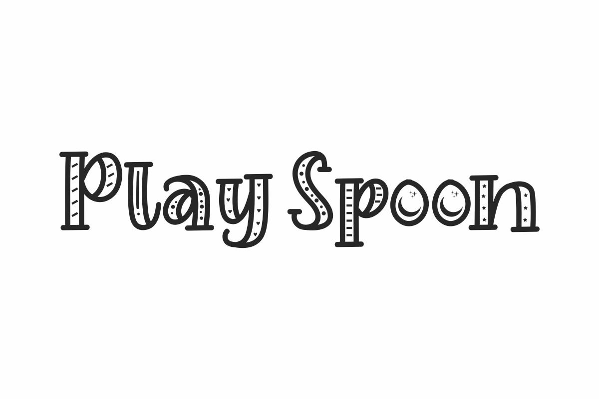 Play Spoon Font