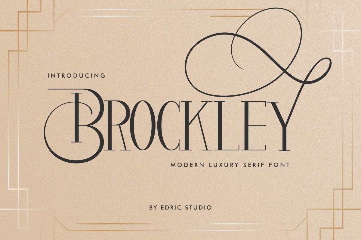 Brockley Font