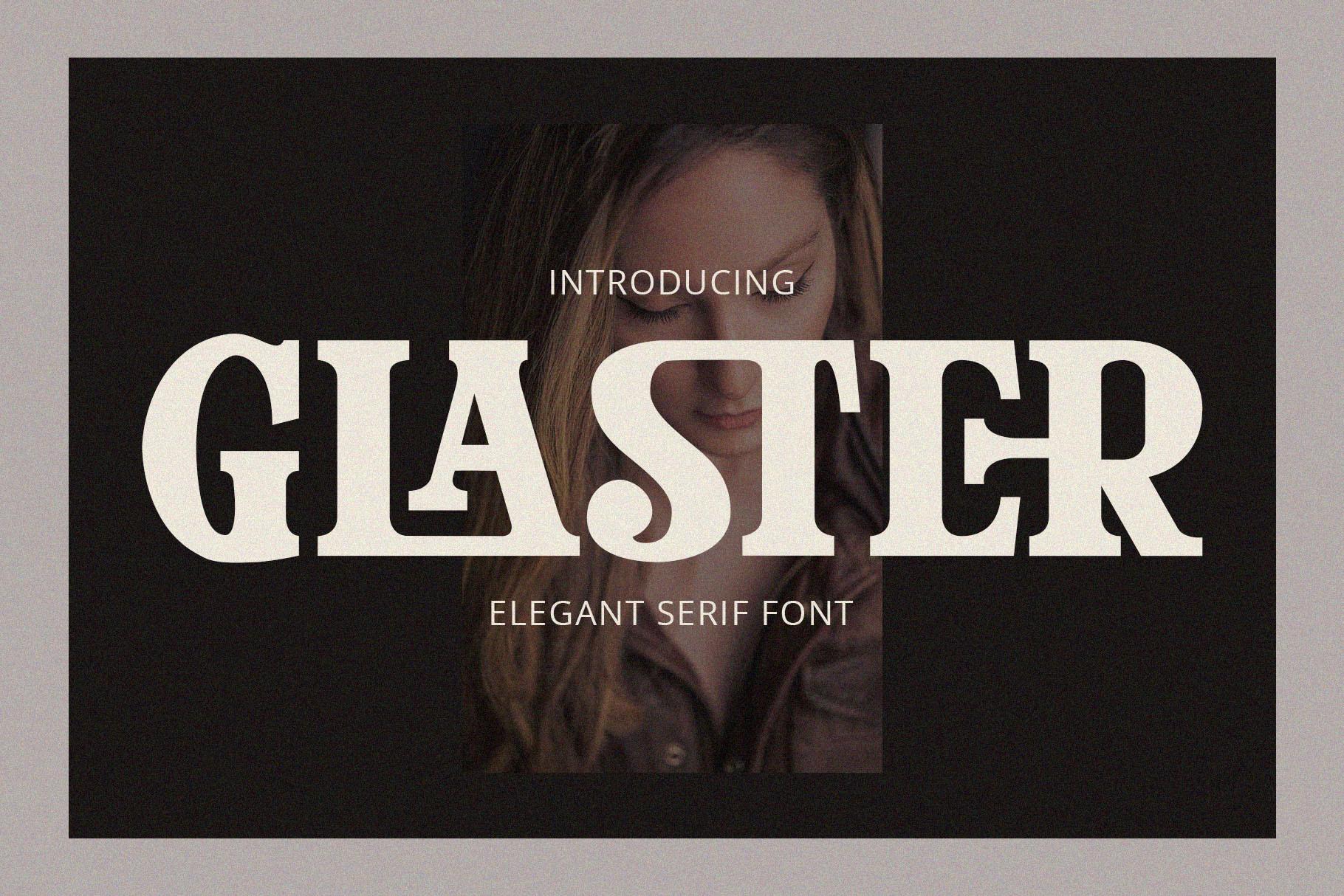 Glaster Font