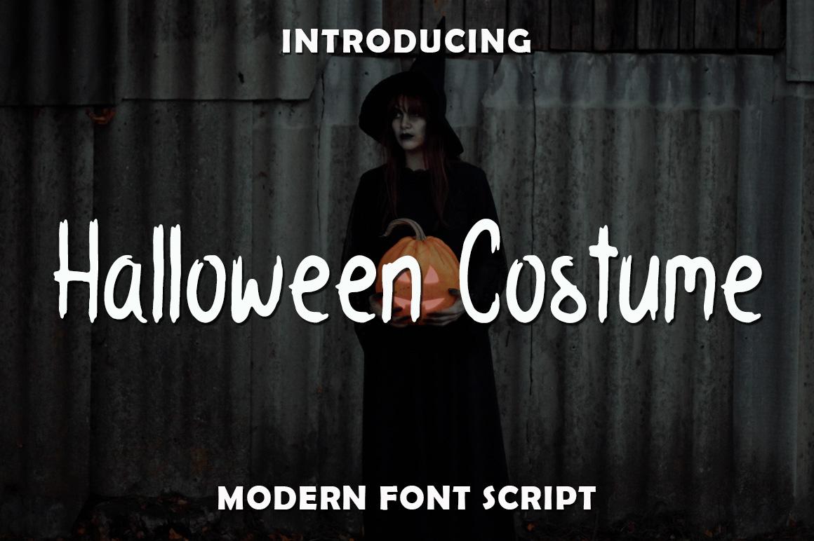 Halloween Costume Font