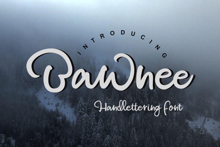 Bawnee Font