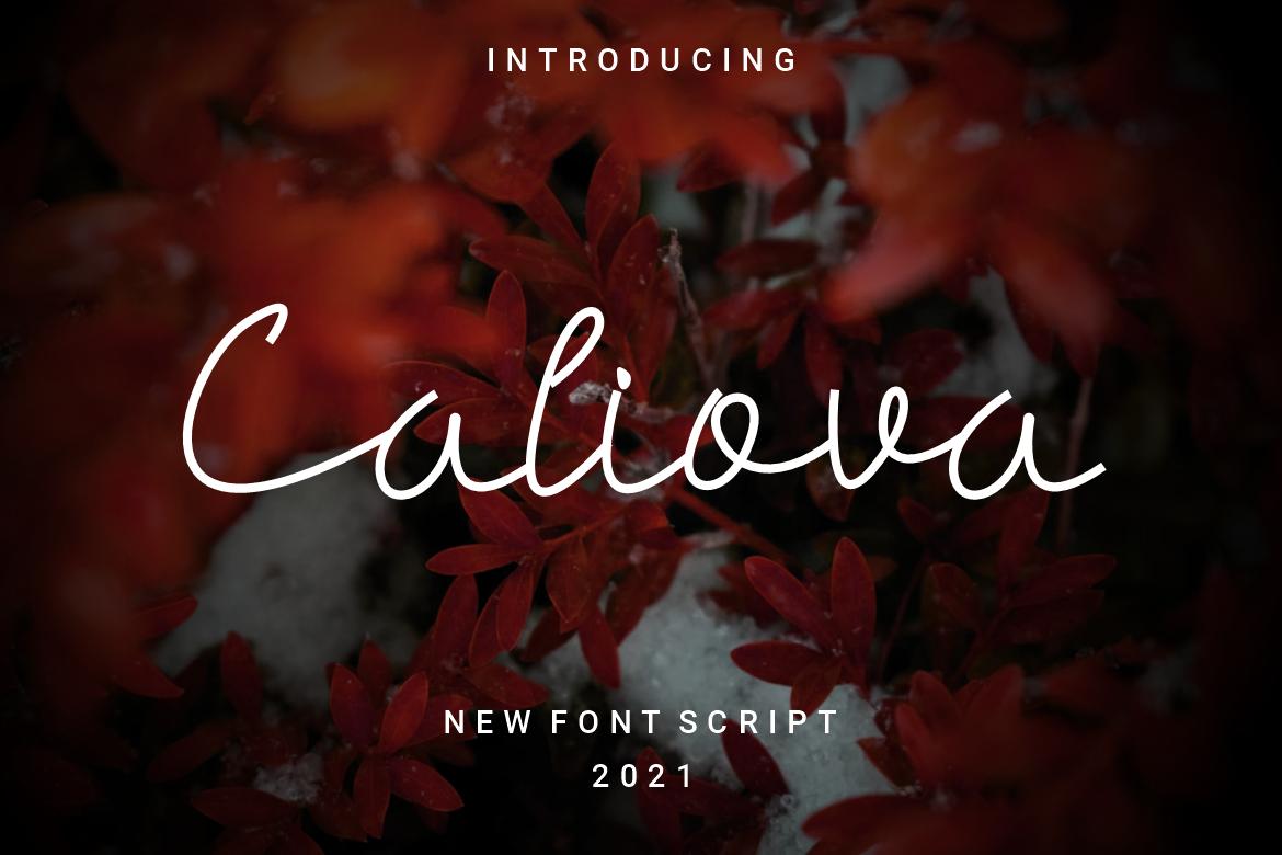 Caliova Font