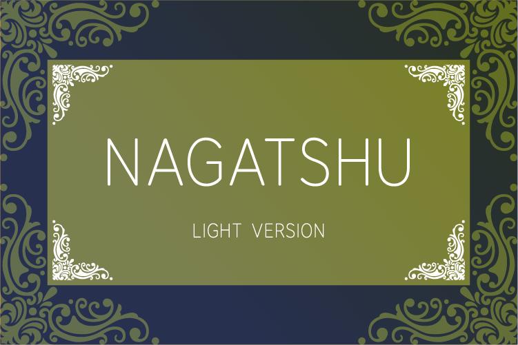 Nagatshu Light Font