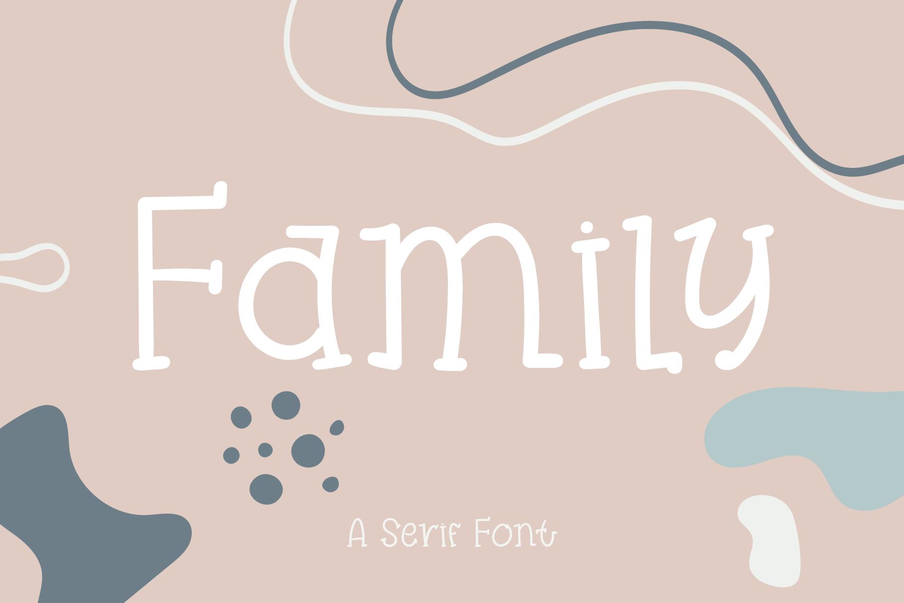 Family Font