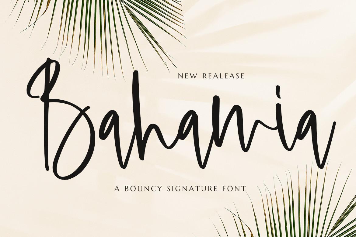 Bahamia Font