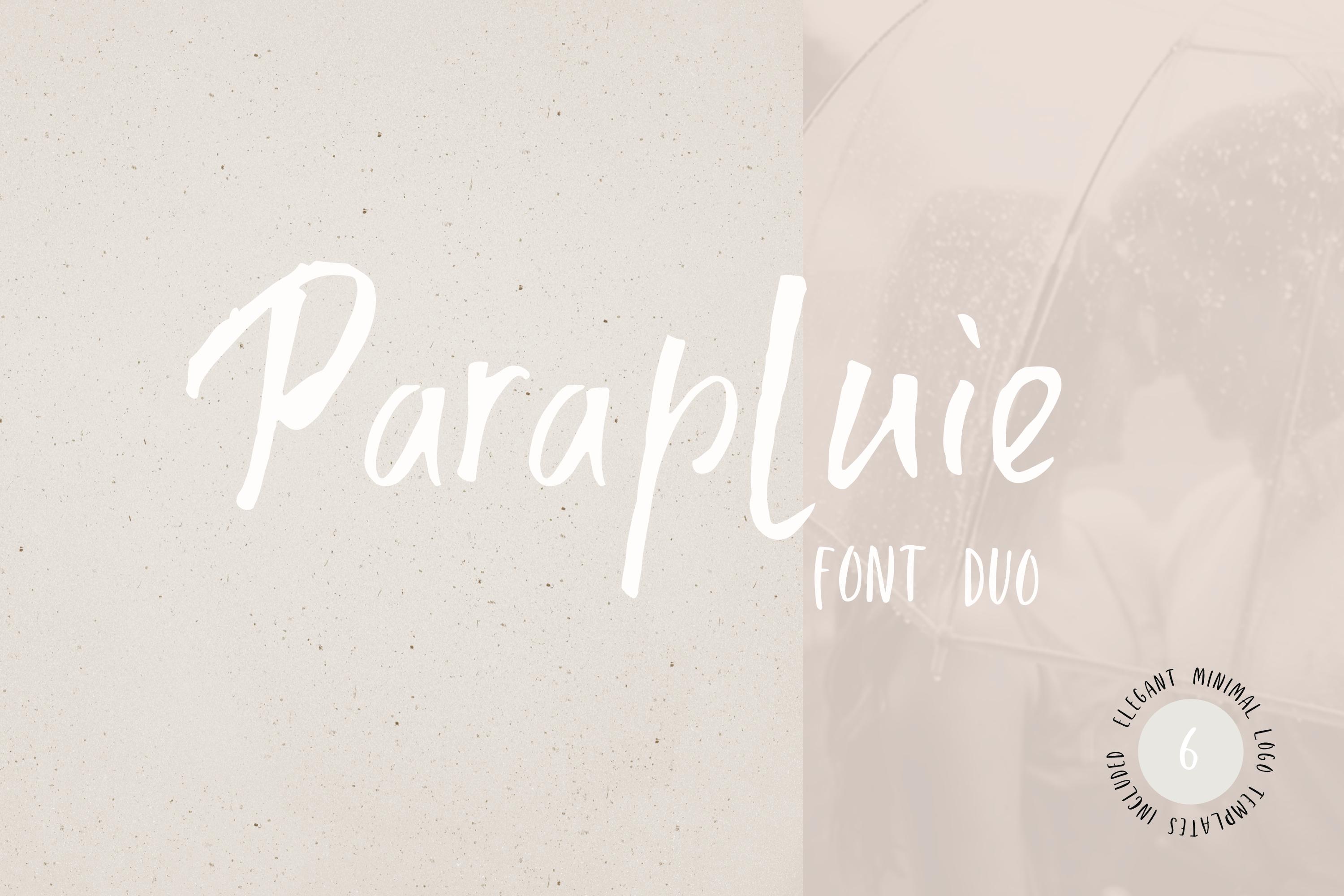 Parapluie Duo Font