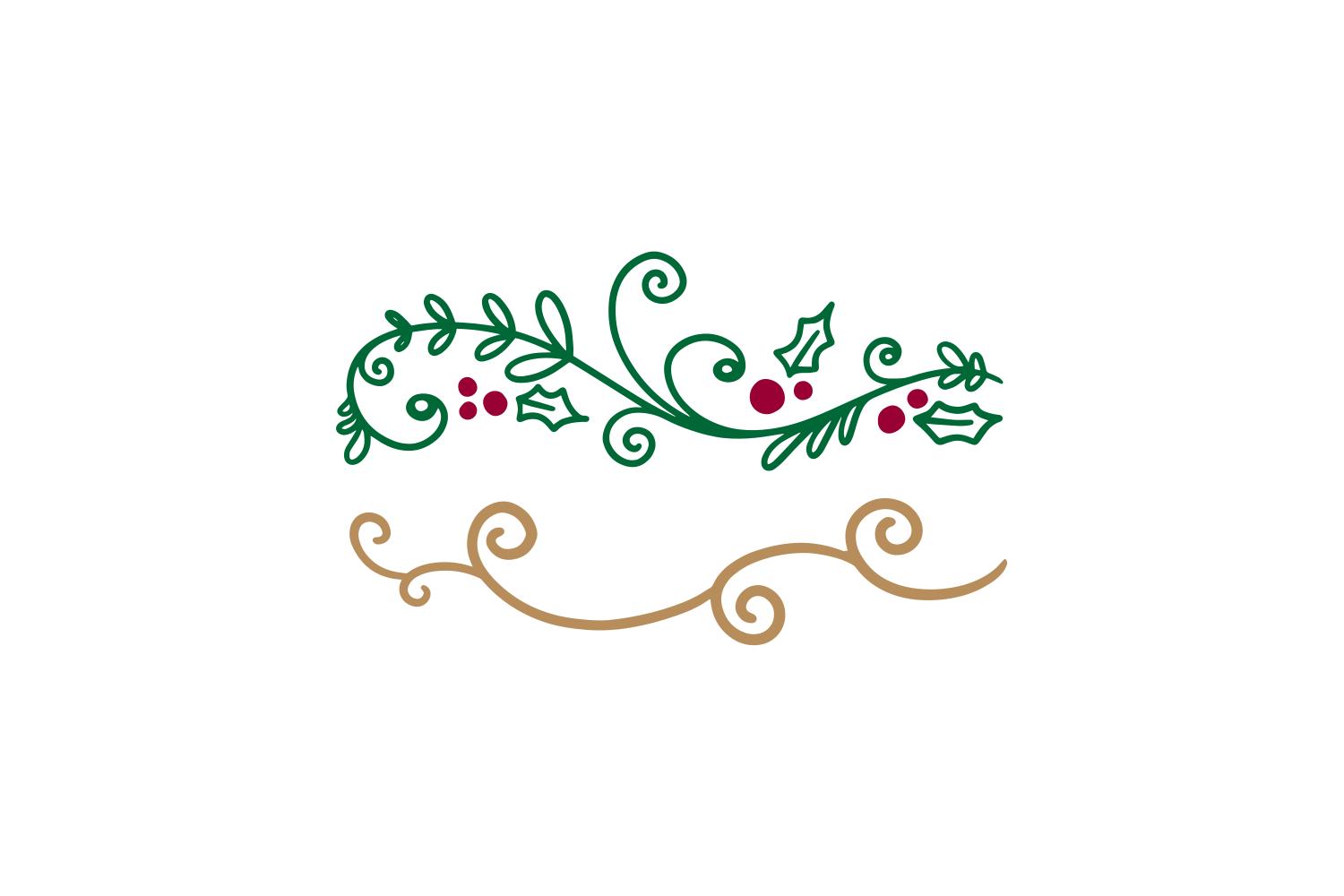 Christmas Flourish