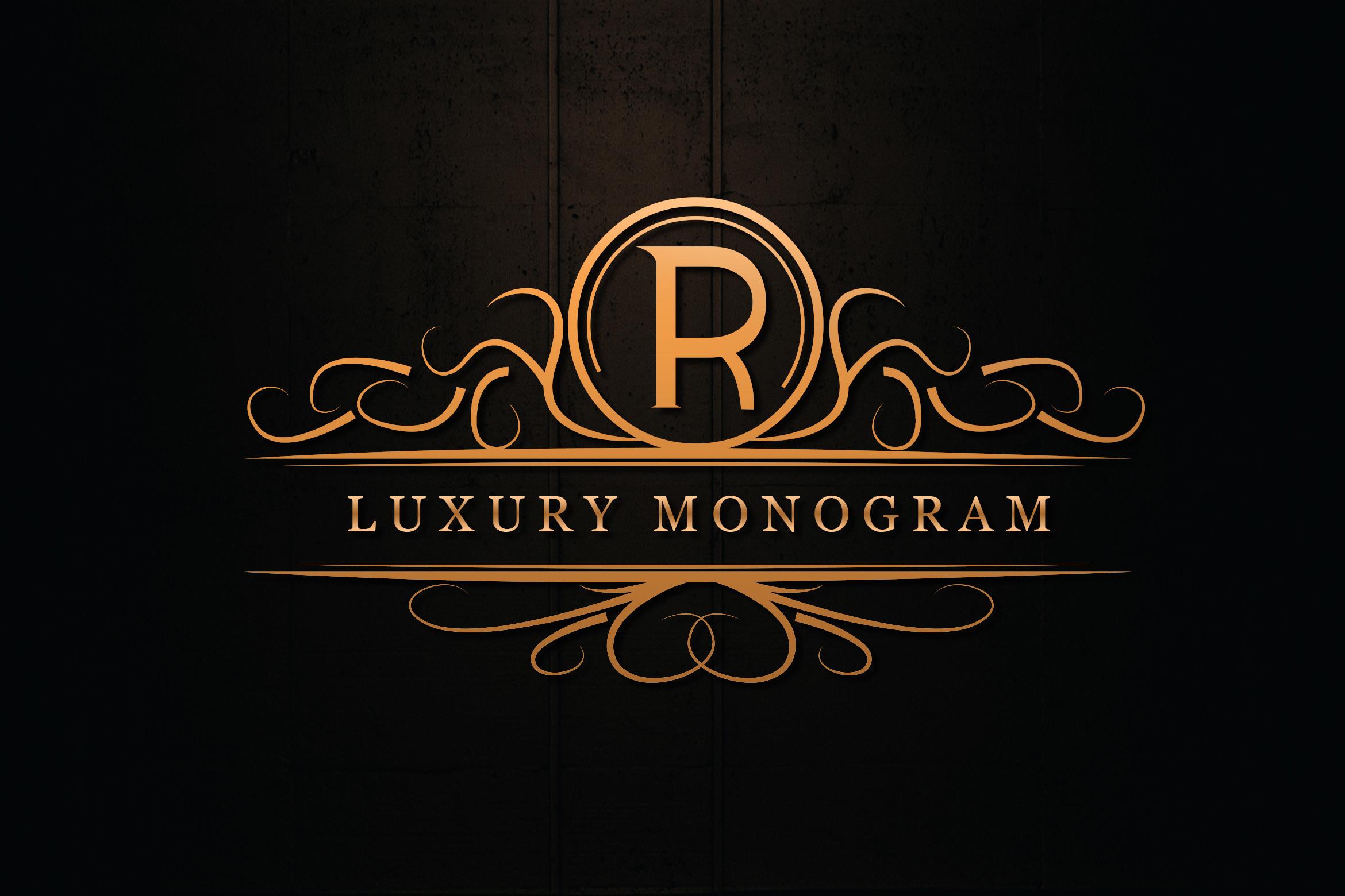 Luxury Monogram Font