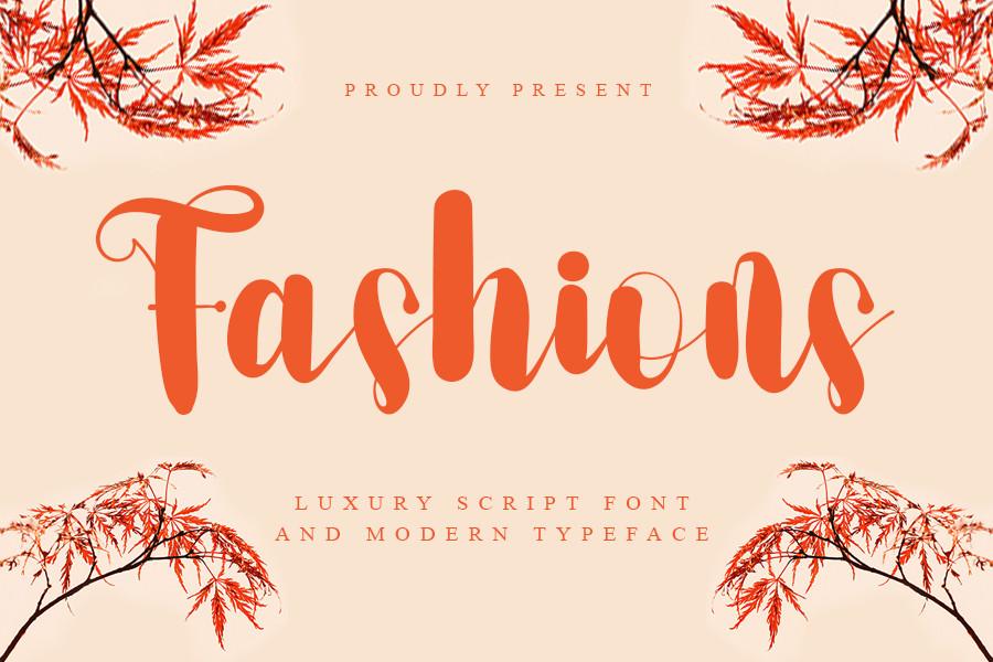 Fashions Font
