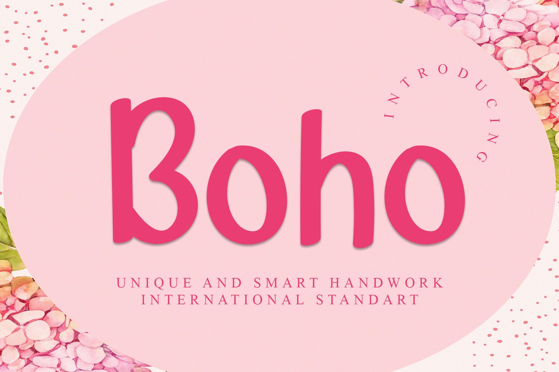 Boho Font