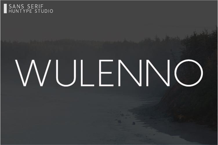 Wulenno Font